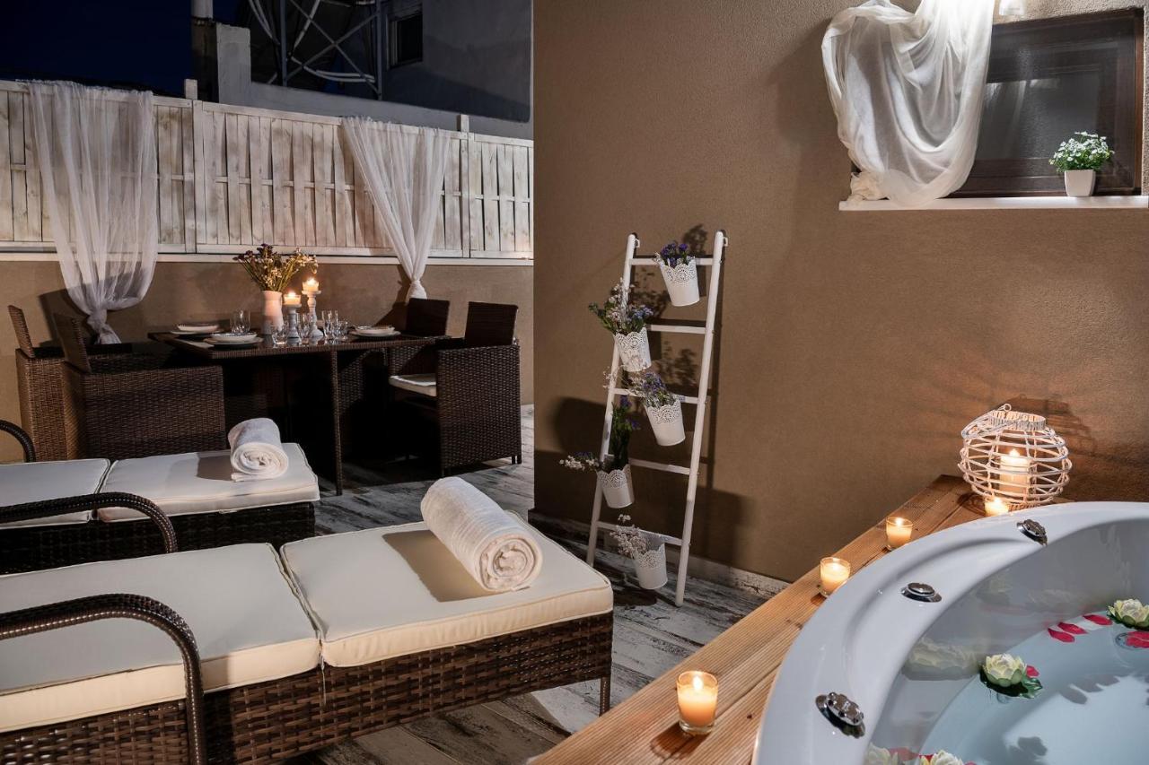 Castello Luxury Residence With Private Jacuzzi La Canea Esterno foto